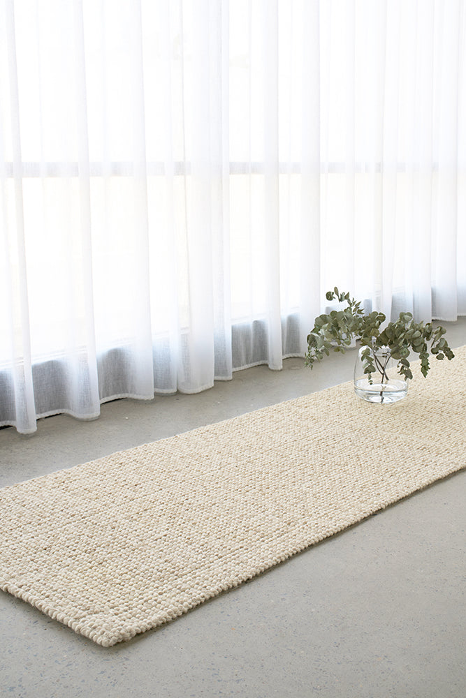 Terra Parker Cream Runner Rug