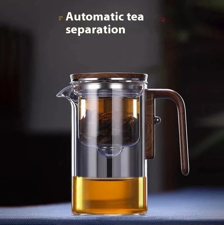 Glass Teapot with Magnetic Filter System