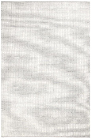 Evoke Grey rug — top-down flat lay showing soft grey flatweave texture