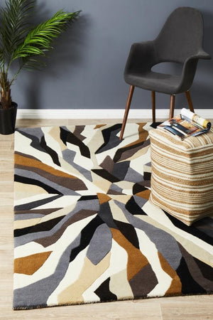 Atic Pure Wool 903 Fossil Rug
