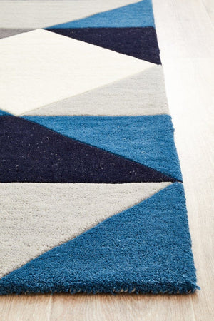 Atic Pure Wool 904 Steel Runner Rug Rug