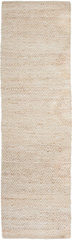 Byron 444 Natural rug — product shot on white background showing full braided pattern