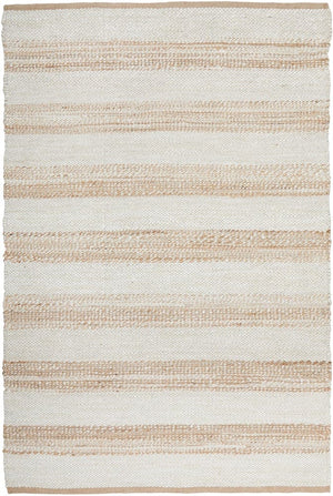 Byron 555 Natural White rug styled in a Hamptons-inspired living room