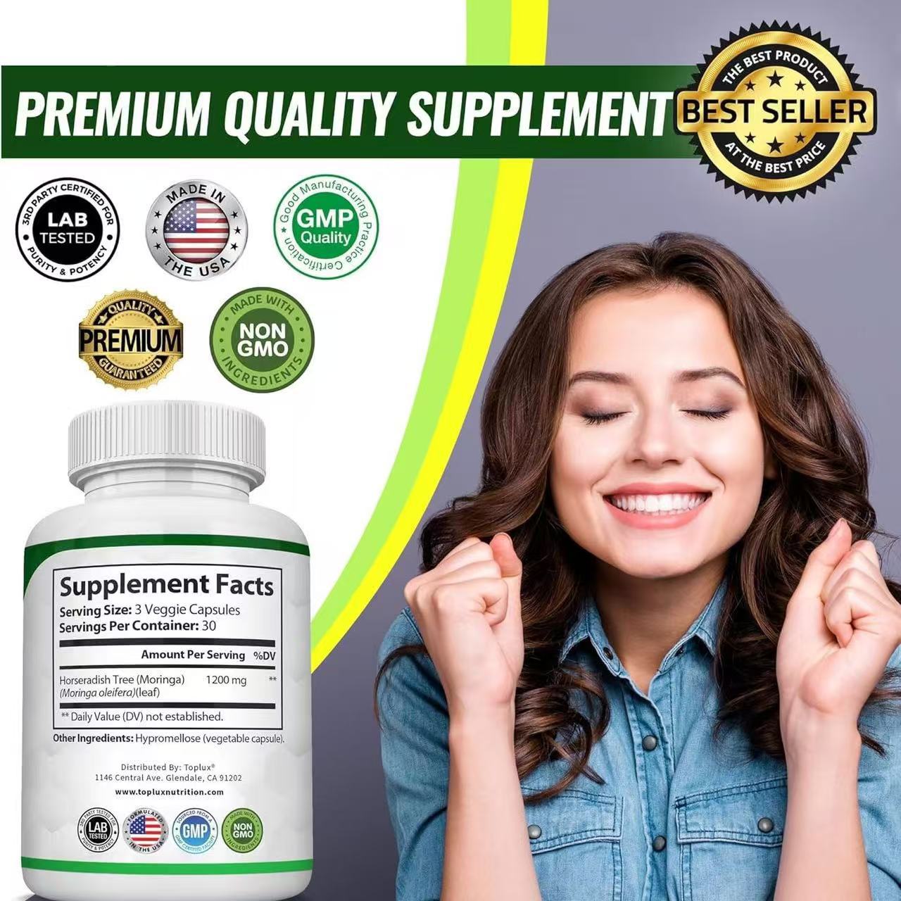90 Moringa Capsules