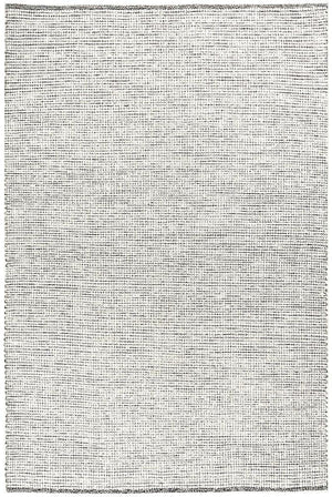 Evoke Black rug — top-down flat lay showing black flatweave texture