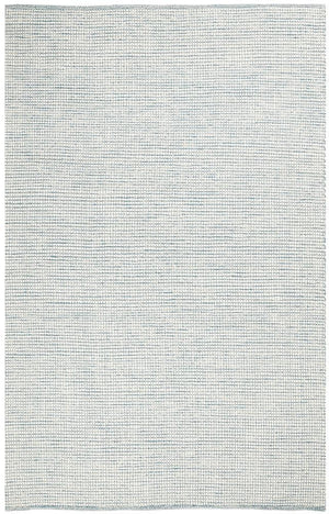 Evoke Turquoise rug — top-down flat lay showing bright aqua flatweave texture