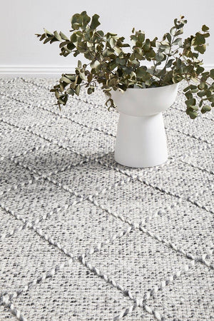 Noah rug — 225x155cm size shown in dining area