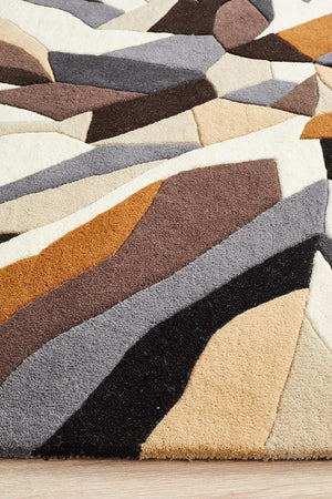 Atic Pure Wool 903 Fossil Rug