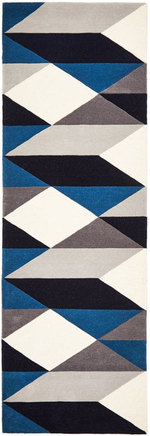 Atic Pure Wool 904 Steel Runner Rug Rug