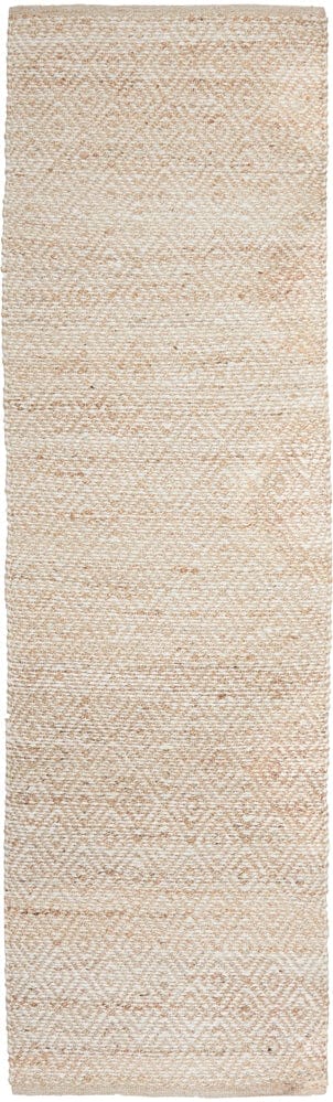 Byron 444 Natural rug — product shot on white background showing full braided pattern
