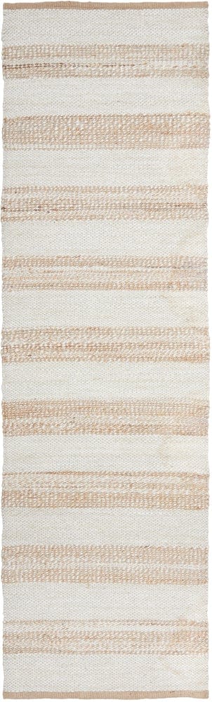 Byron 555 Natural White Runner Rug
