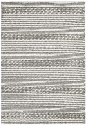 Navia 340 Silver rug — top-down flat lay showing premium silver felted texture